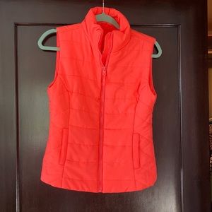 Bright pink Aeropostale puffer jacket